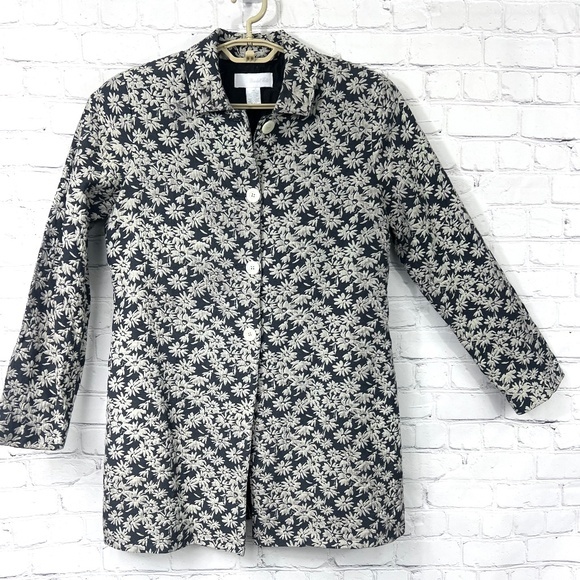 Marshall Fields Jackets & Blazers - VINTAGE |•MARSHALL FIELDS•| Floral Coat Size 14